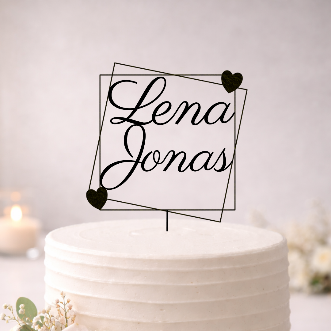 Individueller Caketopper