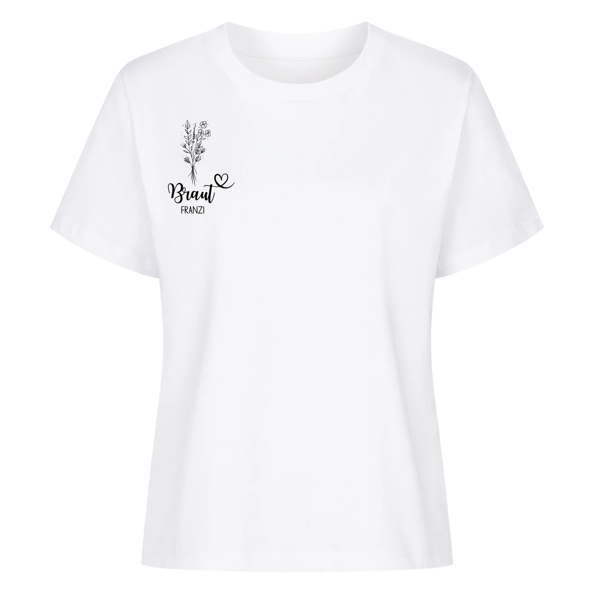 Braut Shirt JGA personalisiert