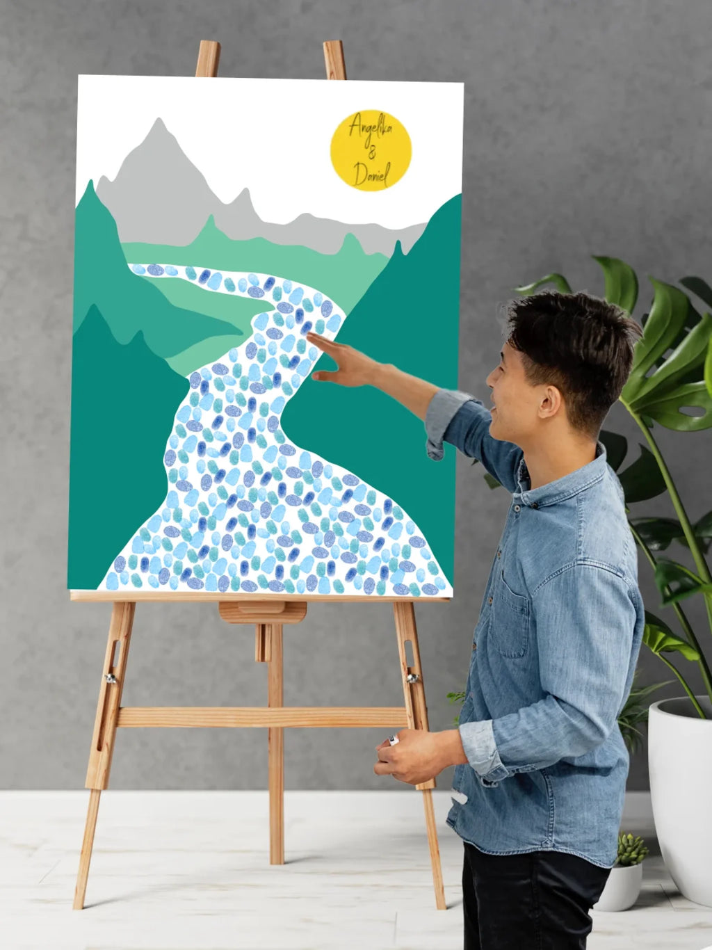 Mockup Berge