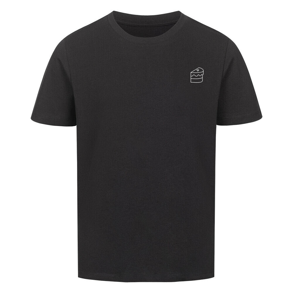 Mama-Kind-Shirt-Set aus 100 % Bio-Baumwolle mit liebevollem Torten-Design: Auf dem Mama-Shirt eine Torte mit fehlendem Stück, auf dem Kind-Shirt das passende Einzelstück. Symbol für die besondere Verbindung zwischen Mutter und Kind. Nachhaltig produziert, hochwertig verarbeitet, perfekt als Geschenk zum Muttertag, zur Geburt oder für gemeinsame Familienfotos. Ideal als emotionaler Partnerlook.