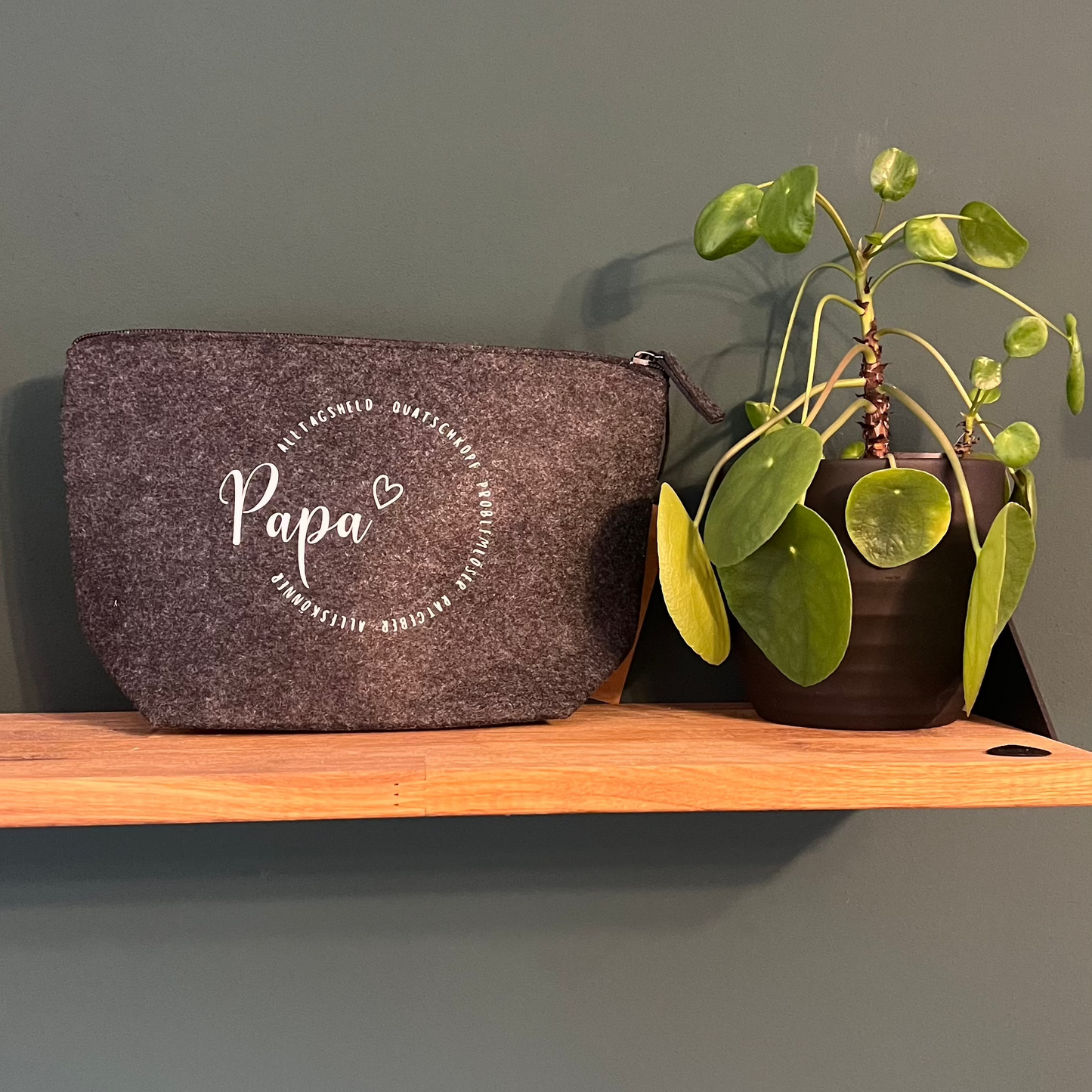 Papa-Filztasche