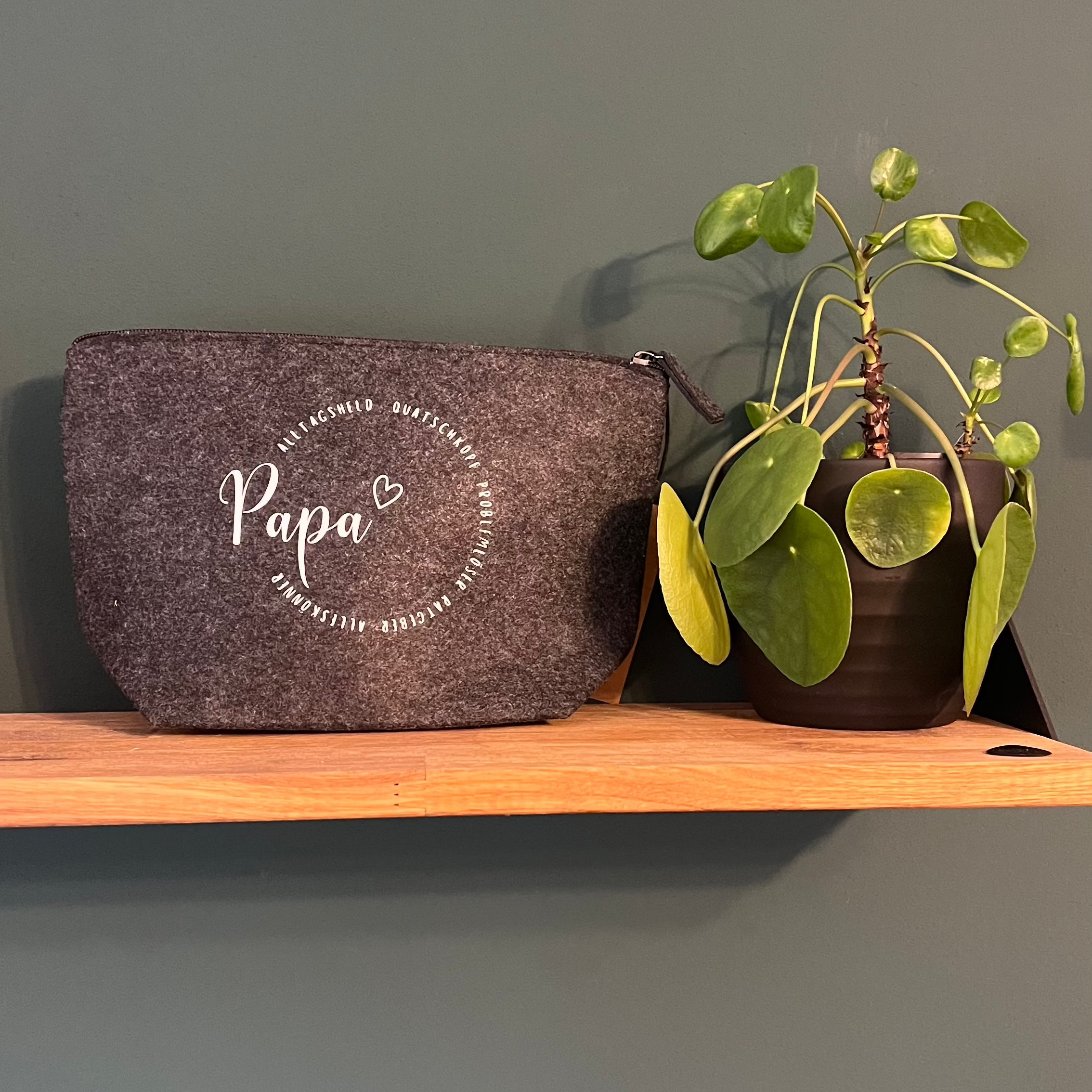 Papa-Filztasche