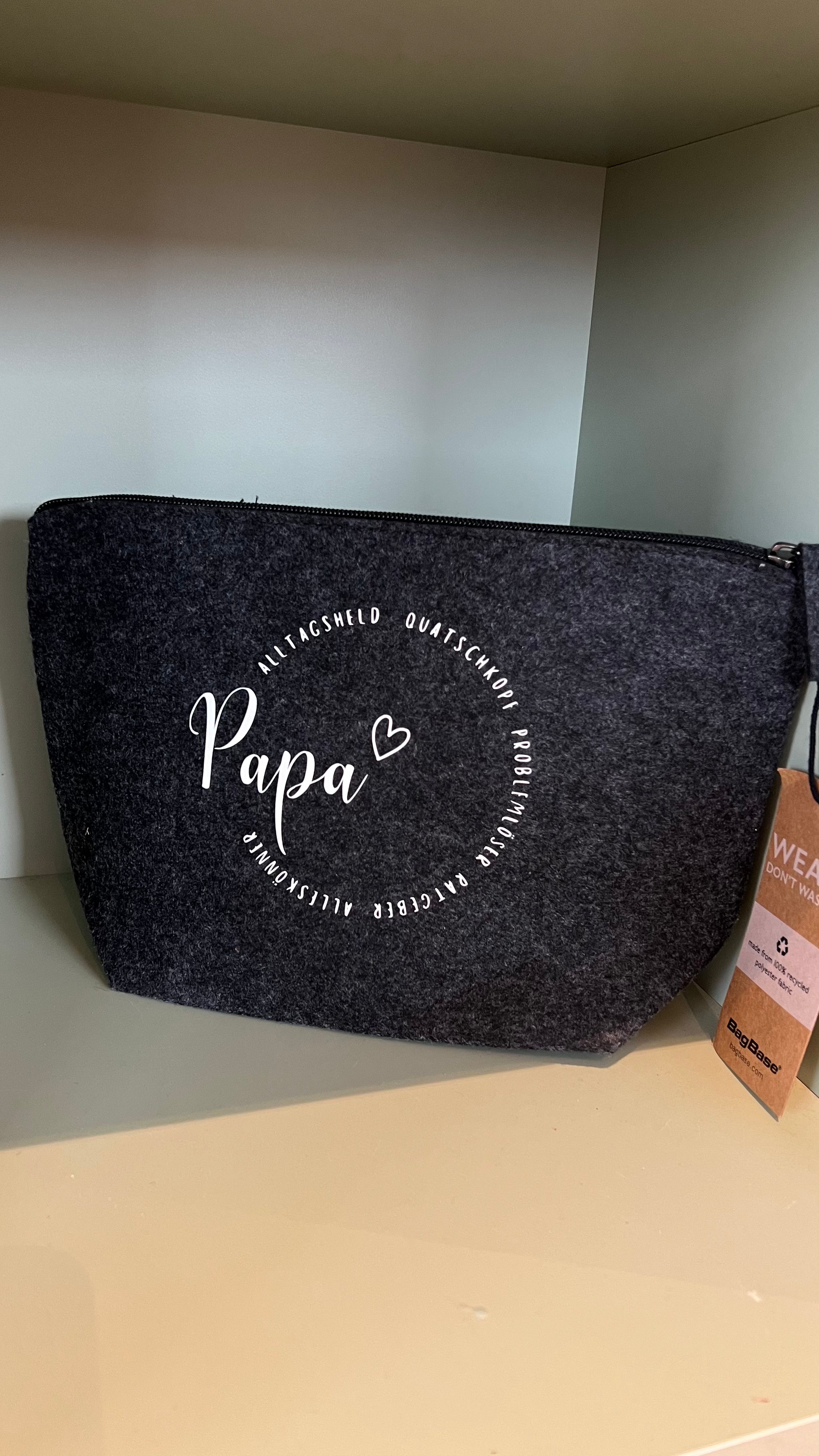 Papa-Filztasche