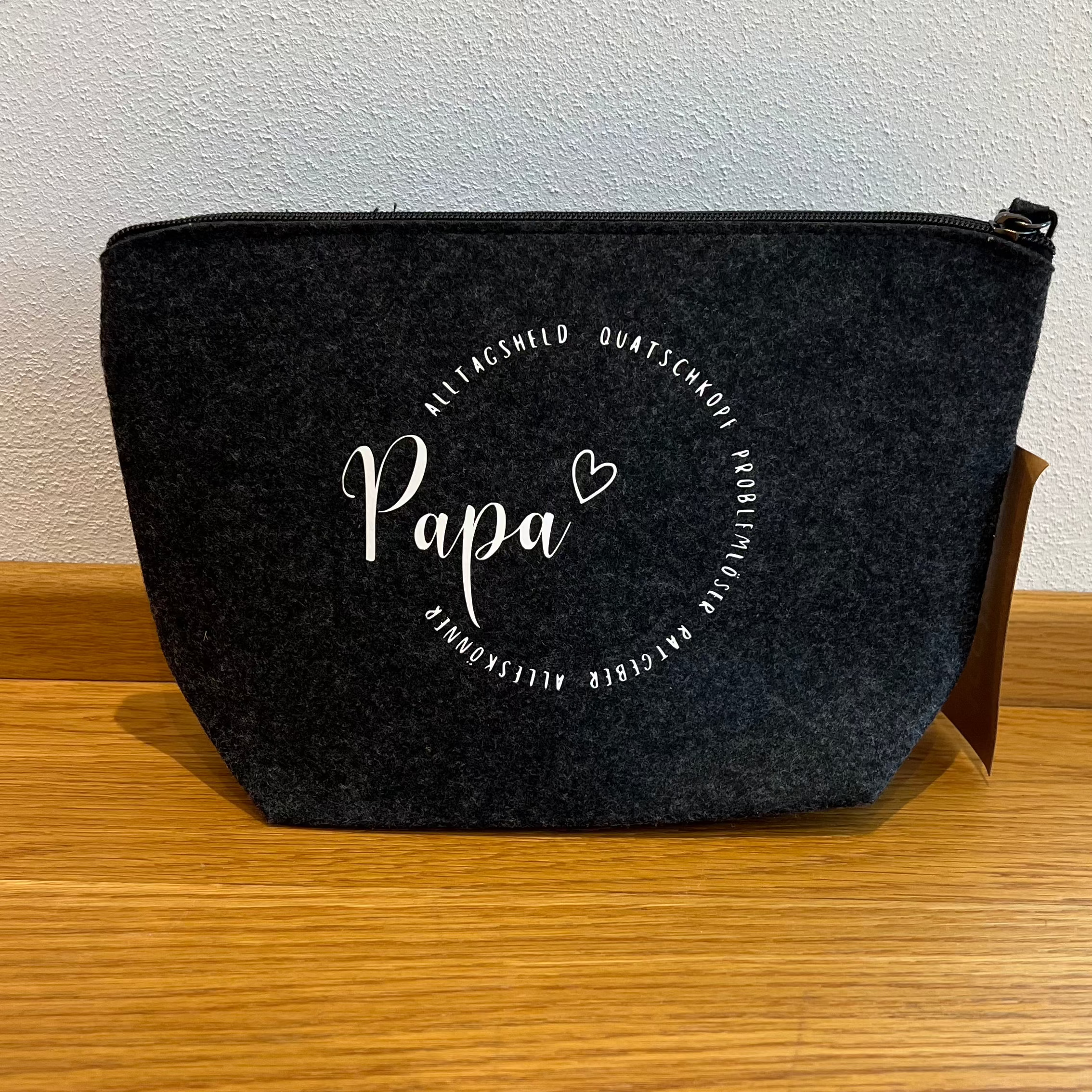 Papa-Filztasche
