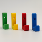 Stabile Wandhaken mit 20kg Tragkraft aus PLA