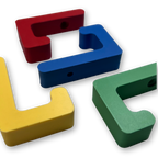 Stabile Wandhaken mit 20kg Tragkraft aus PLA