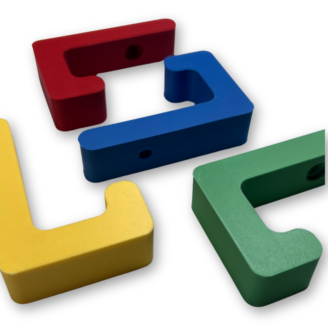 Stabile Wandhaken mit 20kg Tragkraft aus PLA