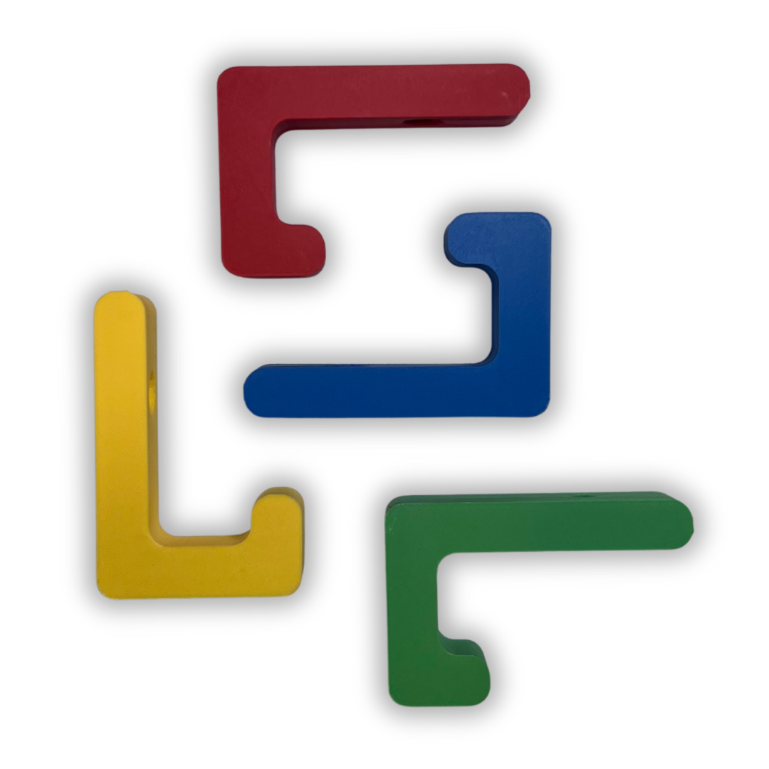 Stabile Wandhaken mit 20kg Tragkraft aus PLA