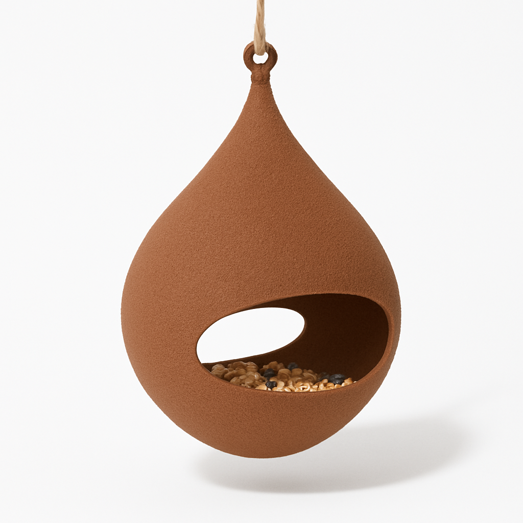 Vogelhäuschen "Big Drop" zur Fütterung von Gartenvögeln