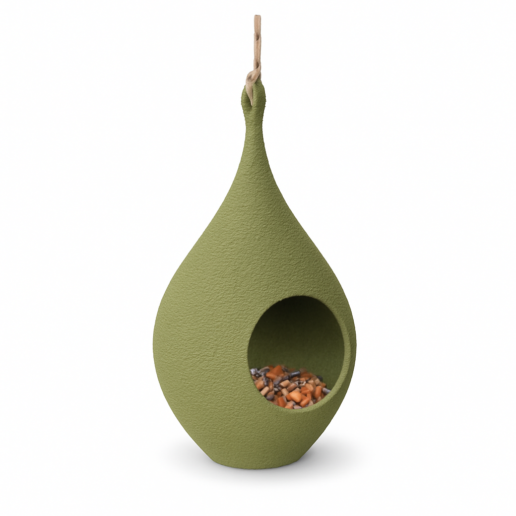 Vogelhäuschen "Little Drop" zur Fütterung von Gartenvögeln