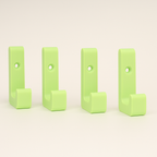 Stabile Wandhaken mit 20kg Tragkraft aus PLA