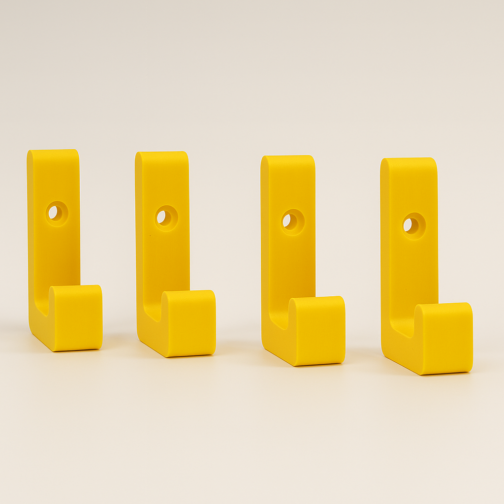 Stabile Wandhaken mit 20kg Tragkraft aus PLA