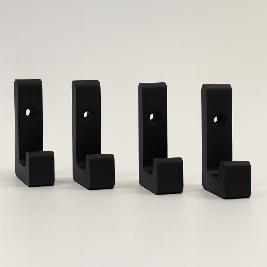 Stabile Wandhaken mit 20kg Tragkraft aus PLA