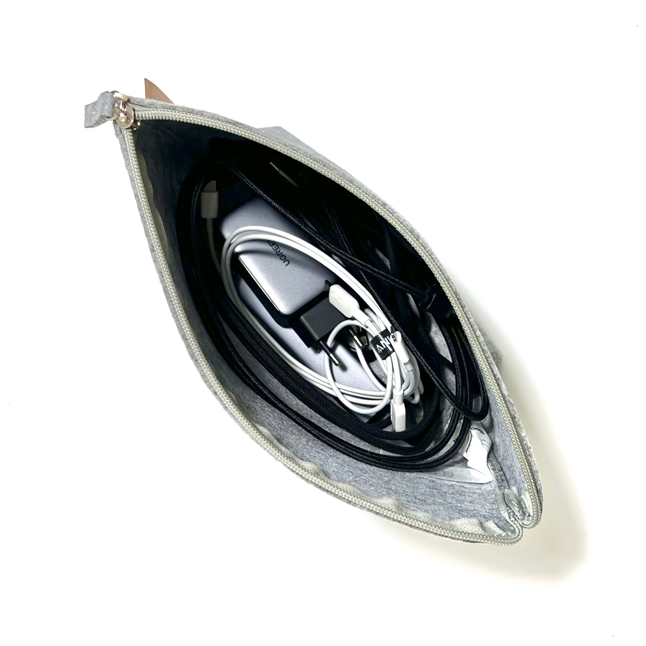 Filztasche Kabelsalat