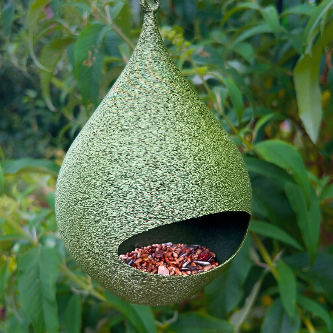 Vogelhäuschen "Big Drop" zur Fütterung von Gartenvögeln