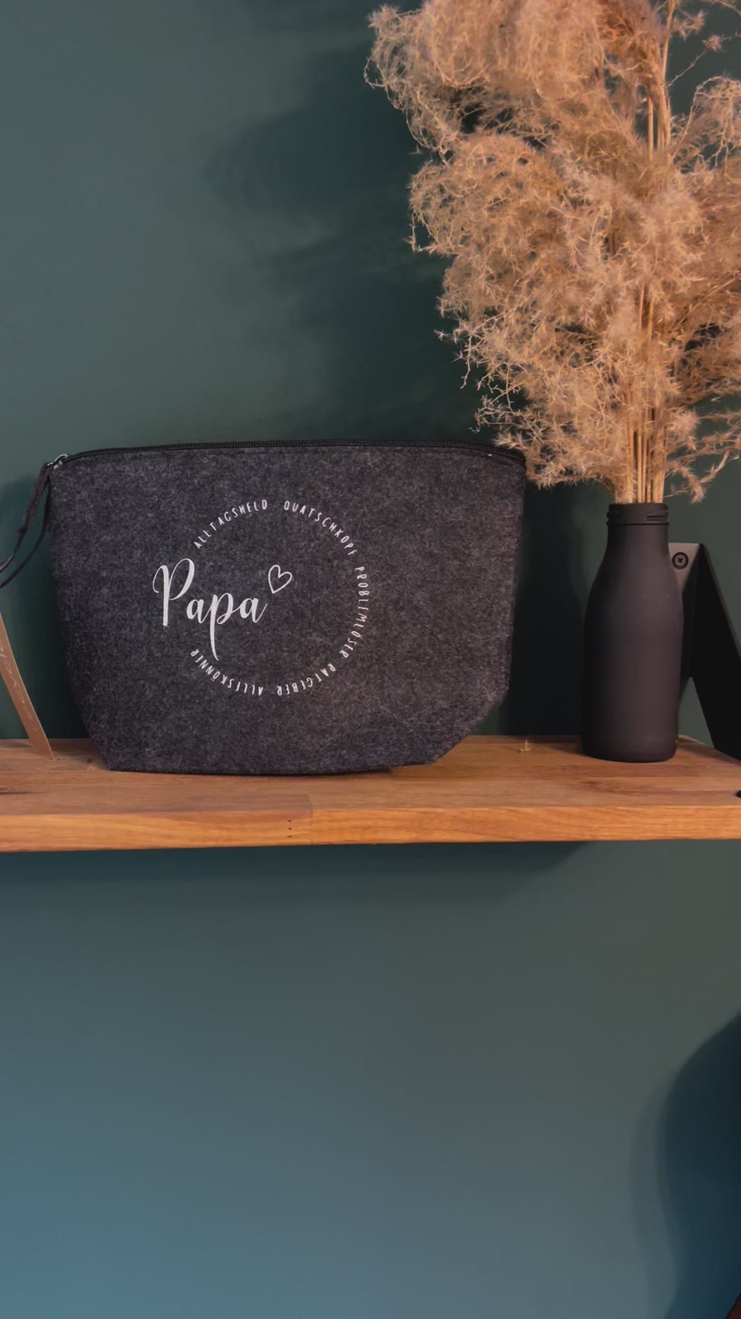 Papa-Filztasche