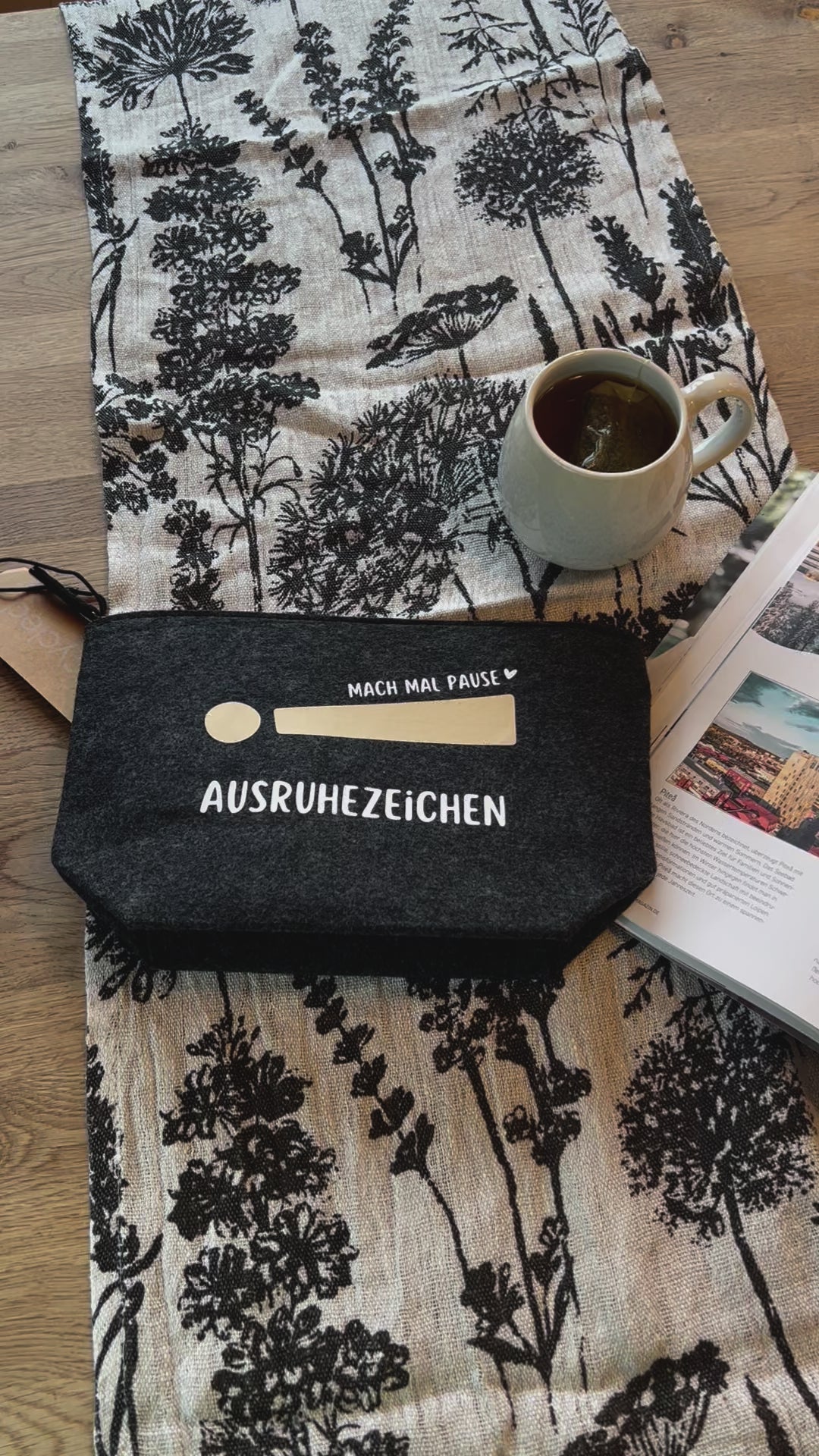 Pause - Filztasche